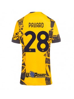 Inter Milan Benjamin Pavard #28 Ausweichtrikot für Frauen 2024-25 Kurzarm